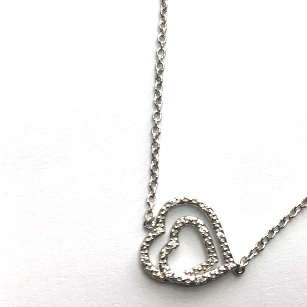 Concentric Hearts Necklace